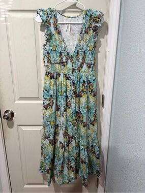 Anthropologie The Peregrine Midi Dress